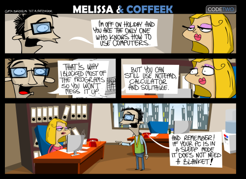 Coffeek nimmt Urlaub
