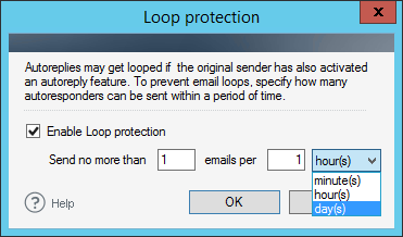 Looping-Schutz in CodeTwo Exchange Rules Pro
