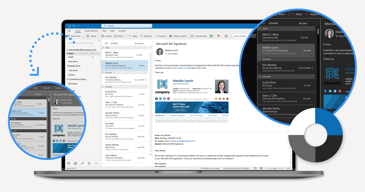 Ändern des Farbschemas in Outlook 2019, 2016, 2013, 2010, 2007