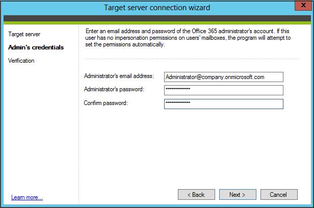 Anmeldung zu Office 365
