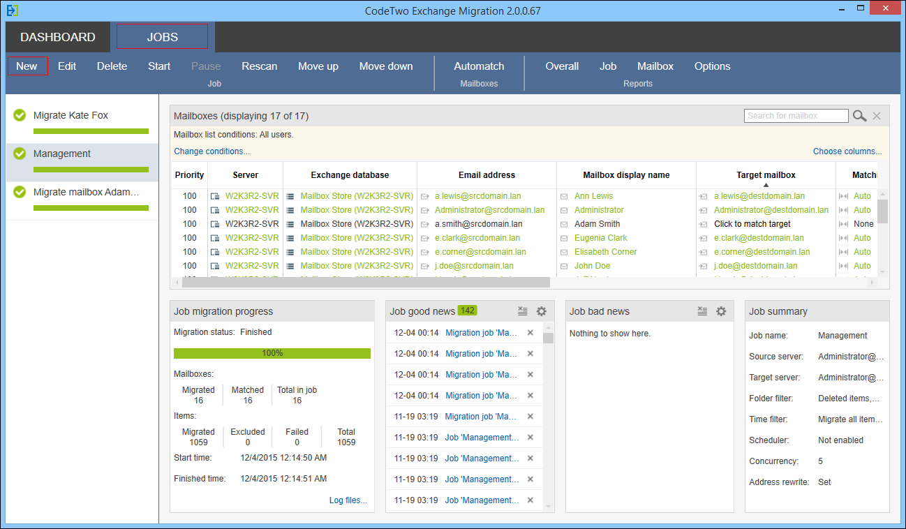 CodeTwo-Exchange-Migration-dashboard