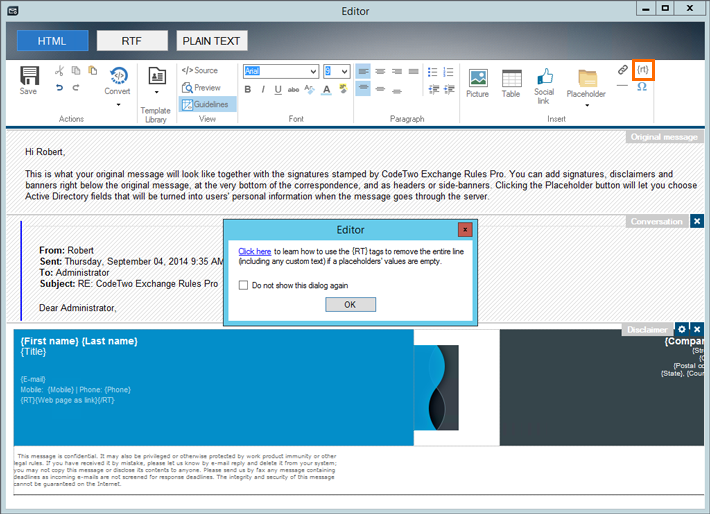 CodeTwo Exchange Rules Pro