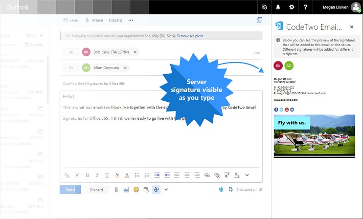 Email Signatur Preview