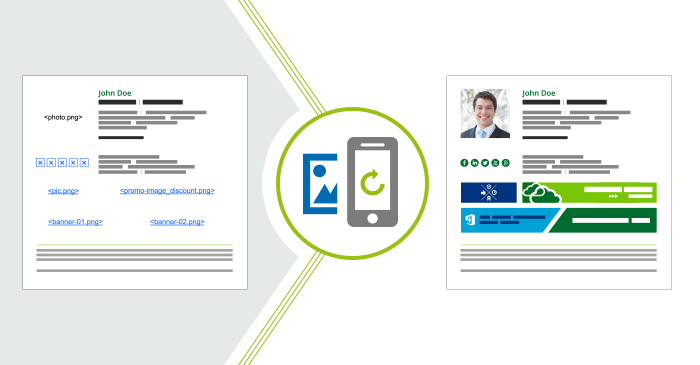 Wiederherstellen von fehlenden Bildern in Antwort-E-Mails gesendet von iPhone und iPad