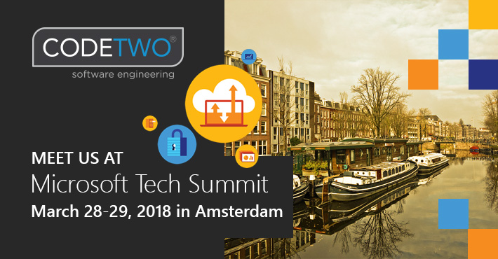 CodeTwo auf Microsoft Tech Summit 2018