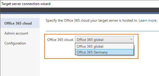 Office 365 global oder Germany