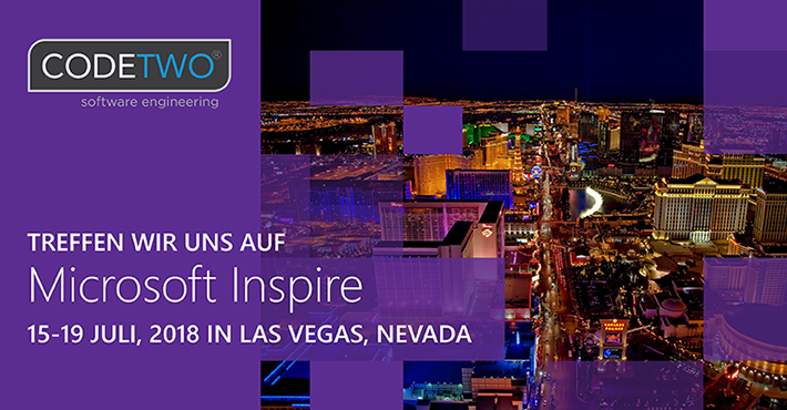 CodeTwo auf der Microsoft Inspire 2018