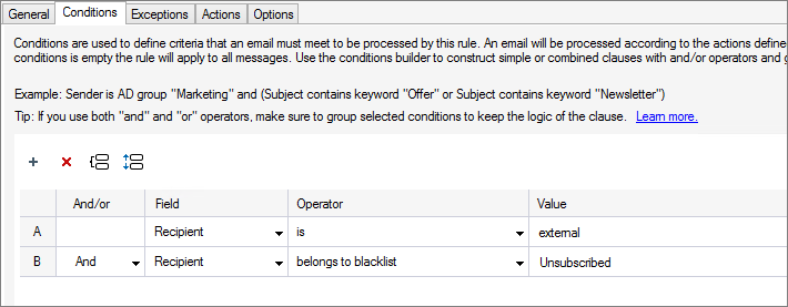 DSGVO - Abmeldung von der Mailingliste