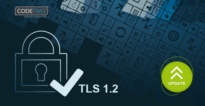 CodeTwo-Produkte mit Unterstützung für TLS 1.2