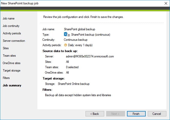 SharePoint-Backup