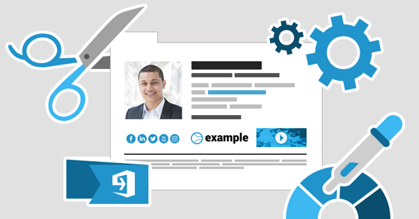 Signature Template Editor in CodeTwo Email Signatures for Office 365