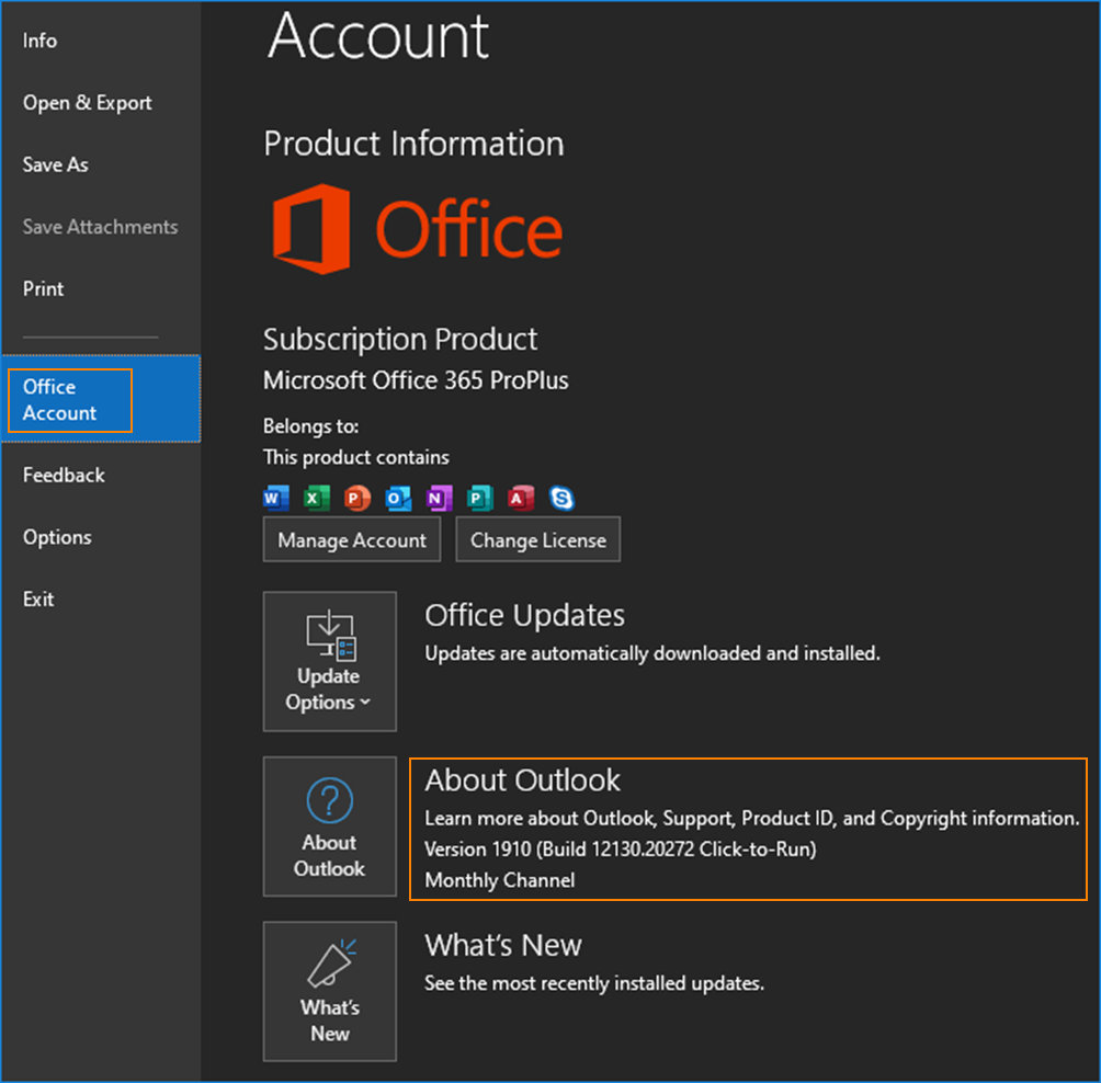 Office Account