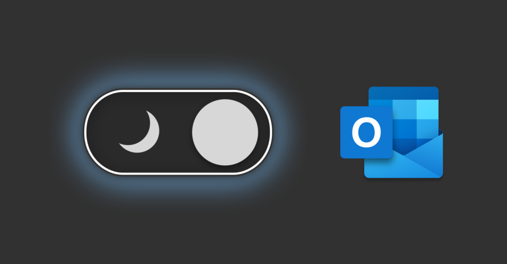 Dark Mode im Outlook
