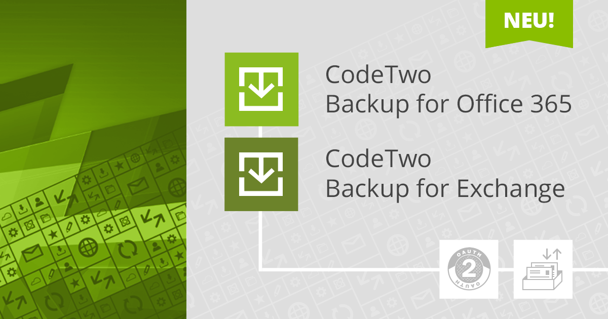 Update von CodeTwo Backup