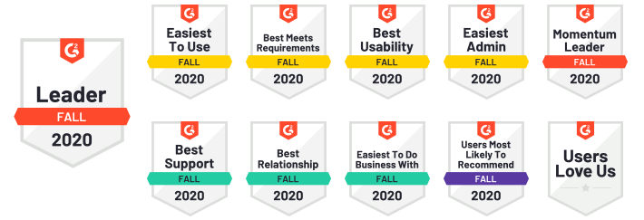 CodeTwo Email Signatures for Office 365 G2-Leader für Herbst 2020
