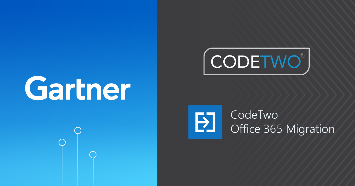 CodeTwo erwähnt im Gartner-Bericht fürs Jahr 2021