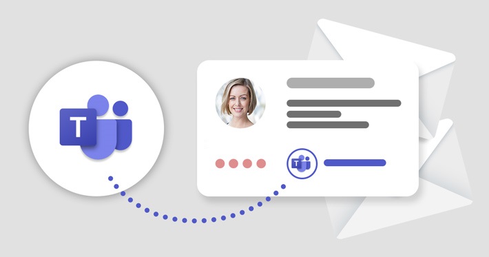 Direkte Teams-Links in E-Mail-Signaturen