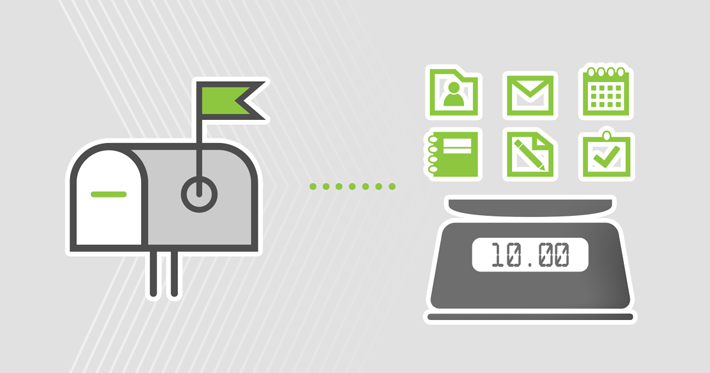 Postfachgröße in Microsoft 365 (Office 365)