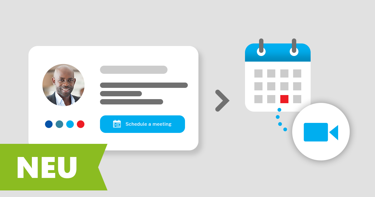 Online-Meetings in CodeTwo Email Signatures for Office 365 erstellen und planen