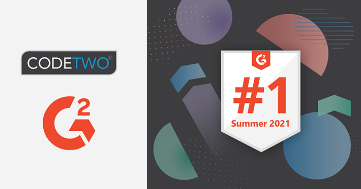 G2-Sommerberichte sind da! CodeTwo-Lösungen wieder mal mit zahlreichen Preisen
