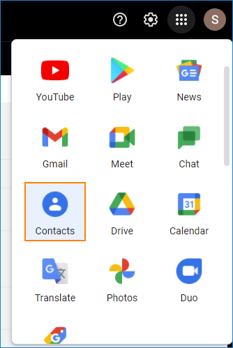 Importieren von Outlook-Kontakten in Gmail 