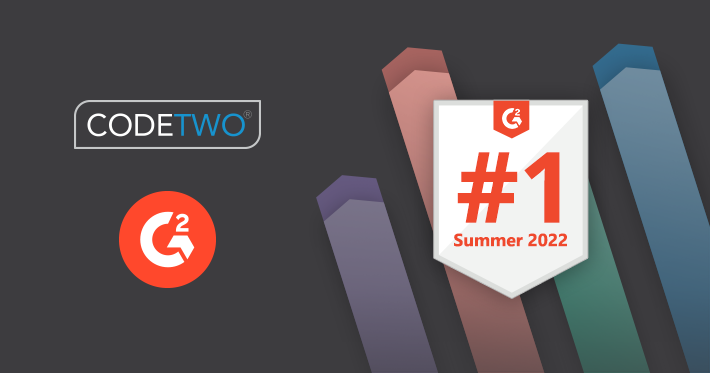 CodeTwo wieder Leader im Sommer 2022 auf G2.com