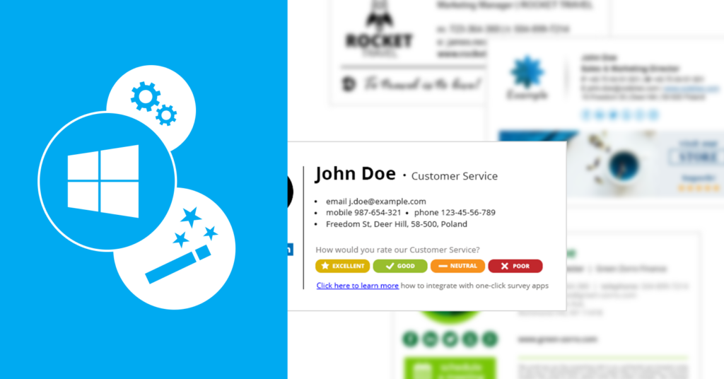 Festlegen benutzerdefinierter Office 365-Attribute und deren Verwendung in E-Mail-Signaturen