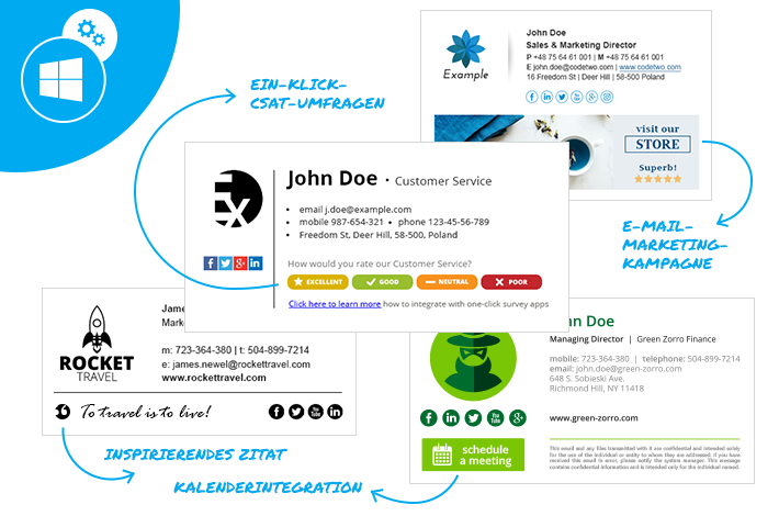 Benutzerdefinierte Office 365-Attribute in E-Mail-Signaturen
