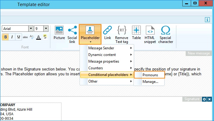 06 - Exchange Rules Pro, bedingter Platzhalter für Pronomen