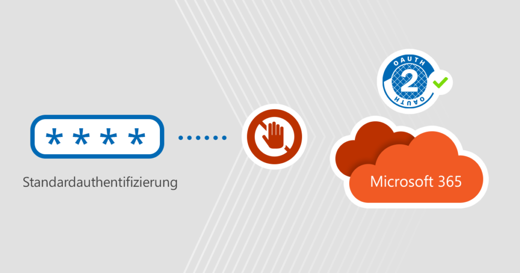 Deaktivierung der Standardauthentifizierung in Microsoft 365