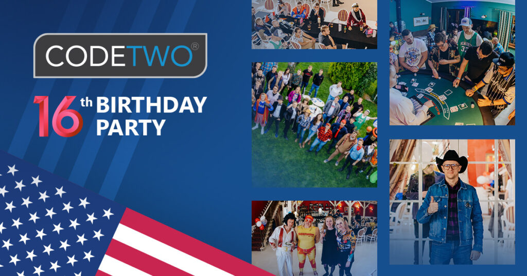 16. Geburtstagsfeier von CodeTwo