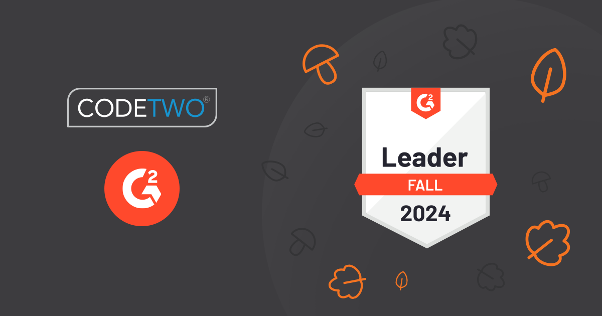 CodeTwo ist Signature Software Leader bei G2 im Herbst 2024