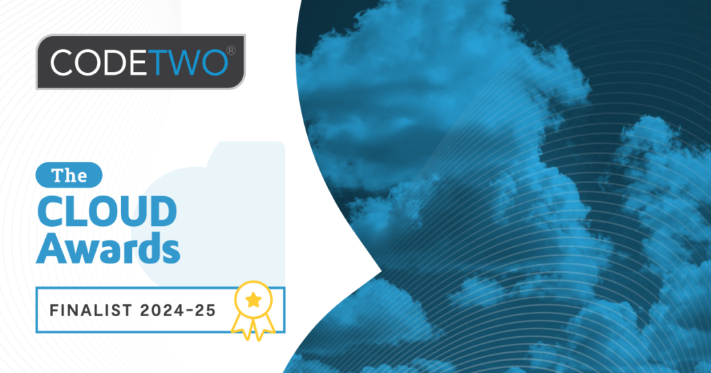 CodeTwo bei den Cloud Awards 2024/25
