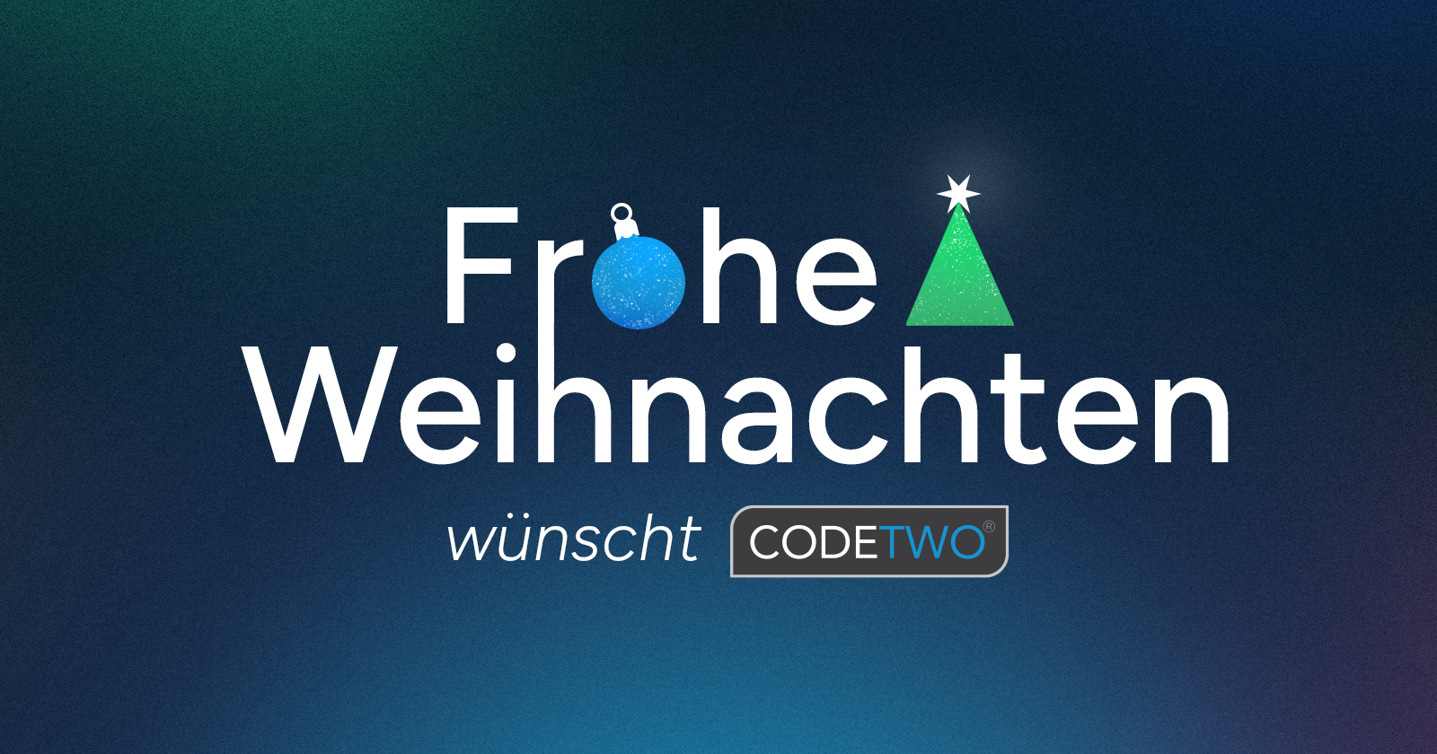 Herzliche Wünsche vom CodeTwo-Team