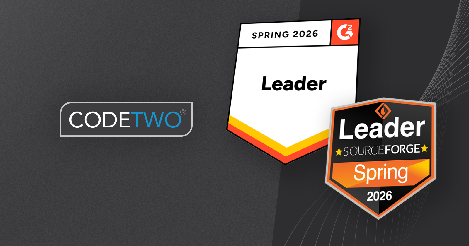 CodeTwo Email Signatures 365 mit Spring 2026 Leader Awards auf G2 und SourceForge