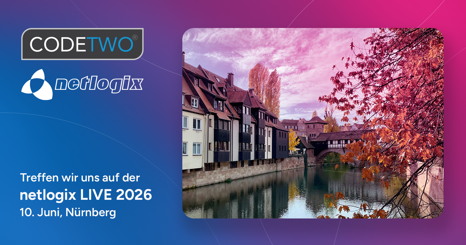 CodeTwo in Nürnberg: netlogix LIVE 2026