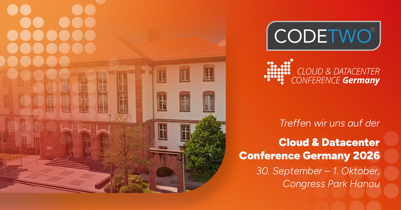 CodeTwo bei der CDC Germany 2026 in Hanau