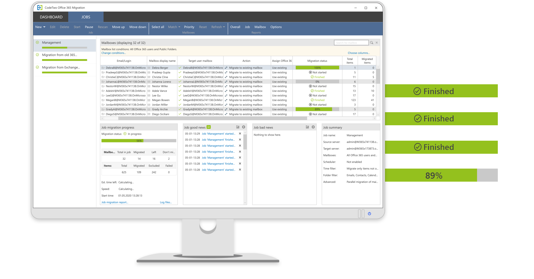 Migration Exchange zu Office 365 | CodeTwo Office 365 Migration