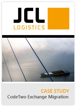 Fallstudie von JCL Logistics - CodeTwo Exchange Migration