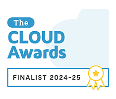 Finalist der Cloud Awards 2024-2025 (Beste SaaS-Lösung)
