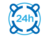 24h support