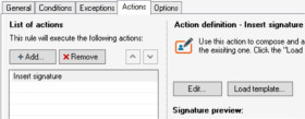 er family actions tab