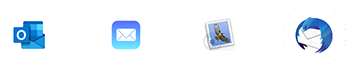 Unterstützung für alle E-Mail-Clients und Mobil-Geräte