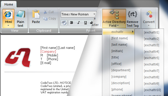 Benutzerfreundlicher Editor für Templates