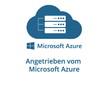 Angetrieben vom ISO 27001-zertifizierten Microsoft Azure