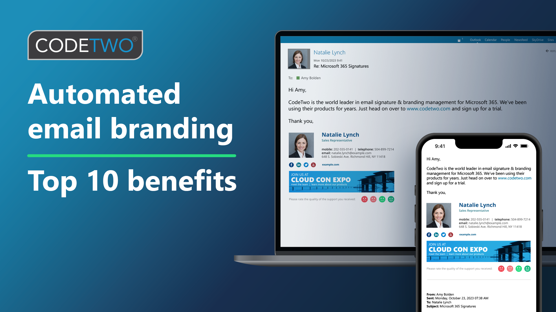 Company-wide email signatures - Top 10 benefits explained in 60 seconds
