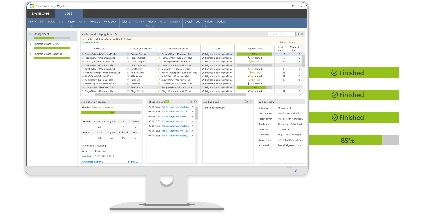 Migration Auf Exchange 16 13 Und 10 Codetwo Exchange Migration