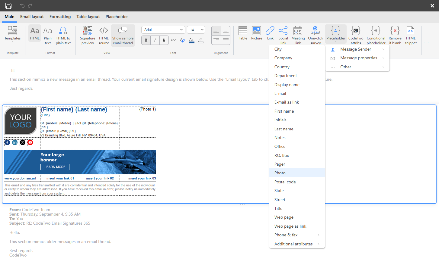 Office 365-Benutzerfotos in Signaturen