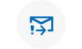 Inhaltskontrolle und Benachrichtigungen für E-Mails