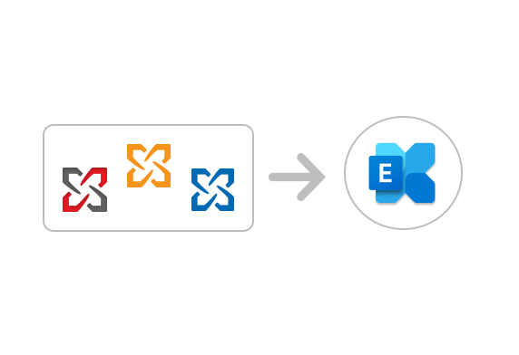 Direkte Migration von Legacy-Servern zu Exchange 2019 oder 2016